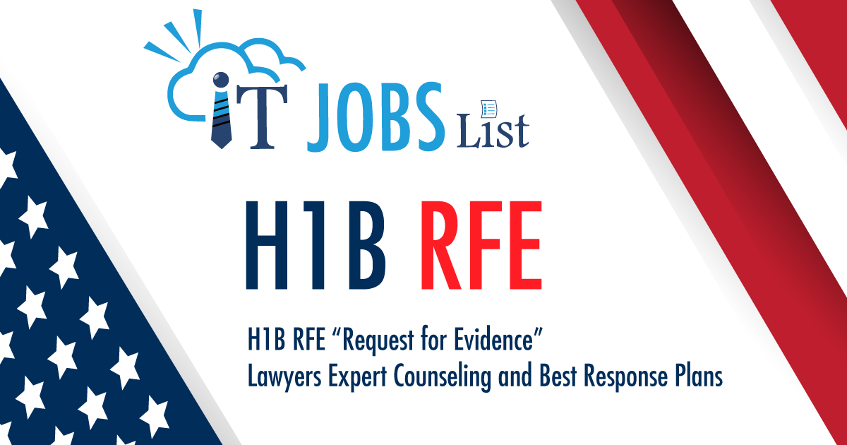 H1B RFE Immigration Attorney Consultation